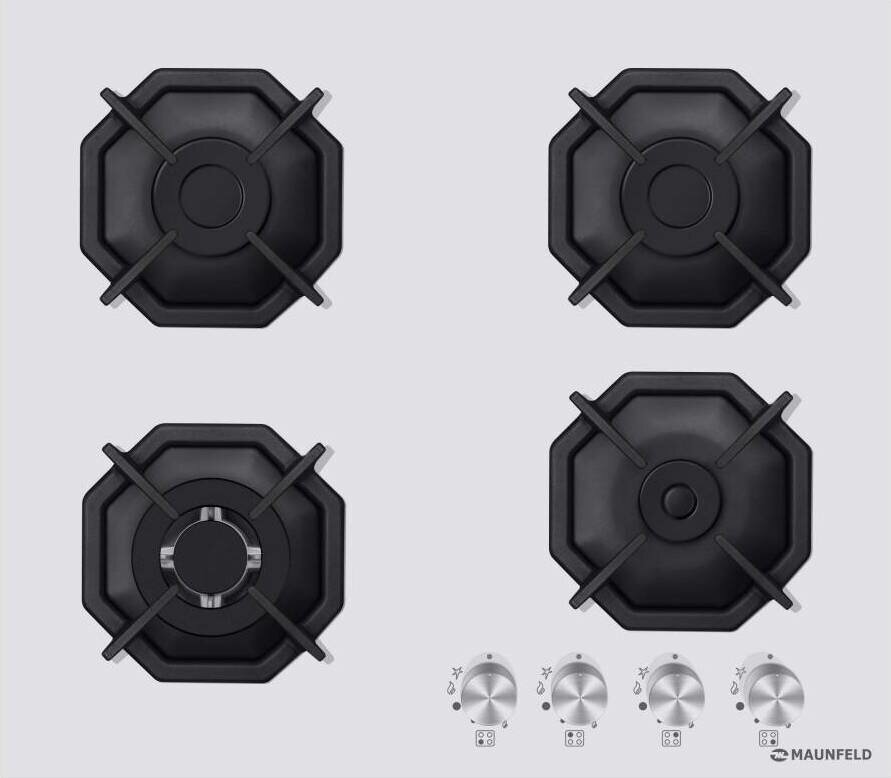 Газовая варочная поверхность MAUNFELD EGHG.64.23CWG