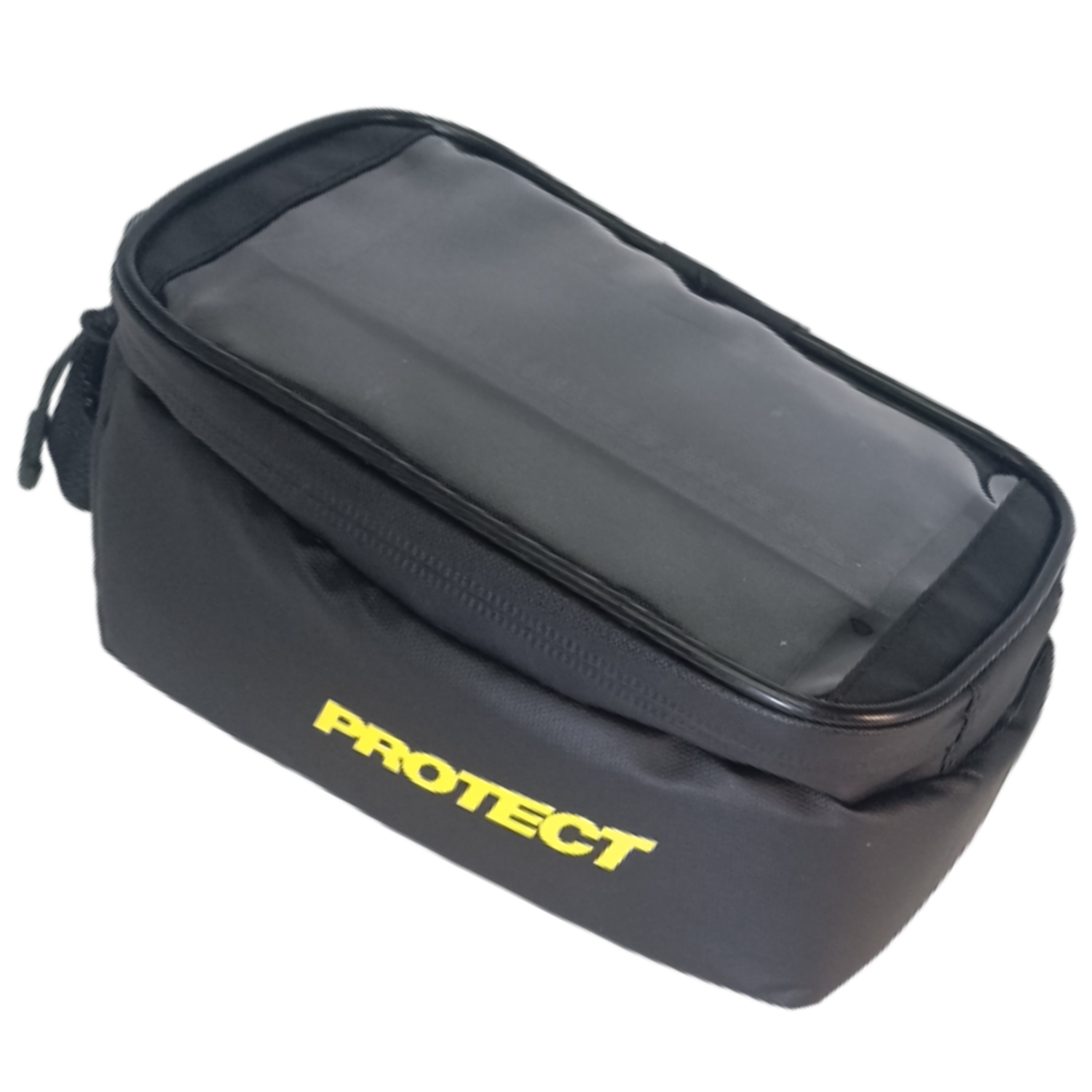 Велосумка на раму PROTECT с отделением для смартфона  р  19х11х10 см  цвет черный