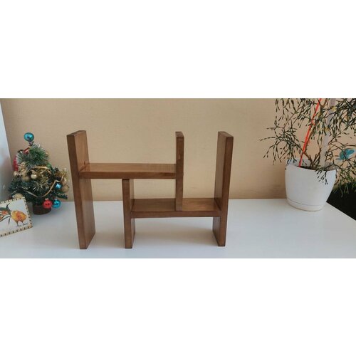 Настольная двойная полка с вариативной конструкцией