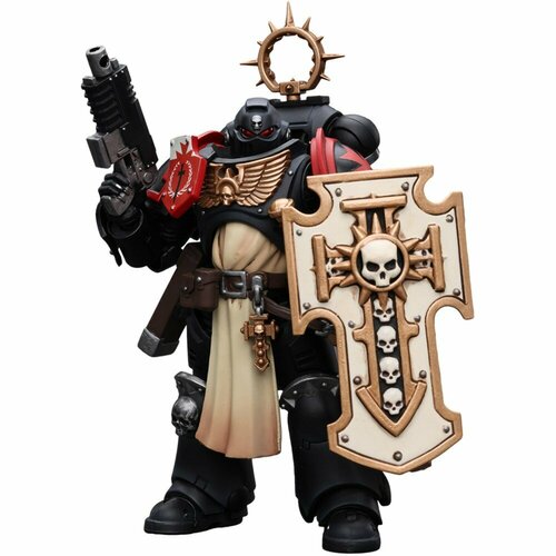 Фигурка JoyToy Warhammer 40,000 - Action Figure - Primaris Space Marines: Black Templars: Bladeguard Veteran JT2801 фигурка joytoy warhammer 40 000 action figure salamanders bladeguard veteran jt7974