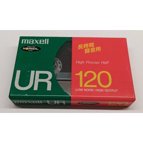 Аудиокассета Maxell UR-120F 1650₽