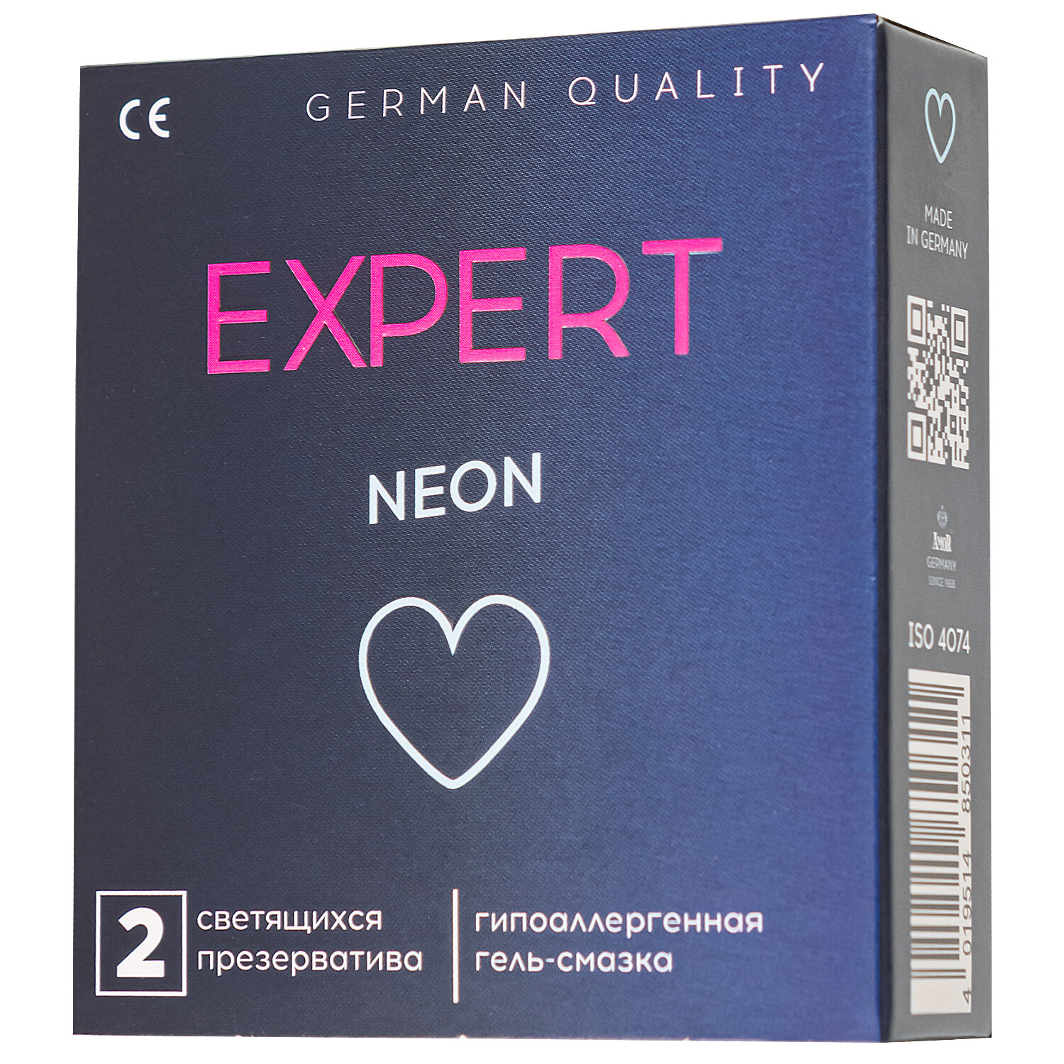 Презервативы Expert Neon, 2 шт.