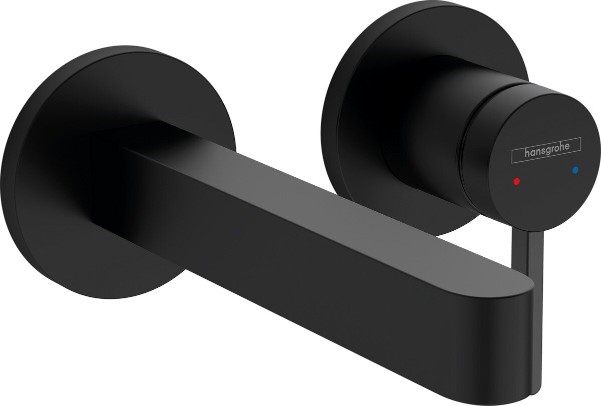 Смеситель для раковины Hansgrohe Finoris 76051670 матовый черный