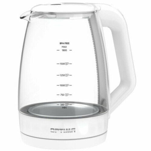 Чайник электрический Optima EK-1823G белый 493600₽