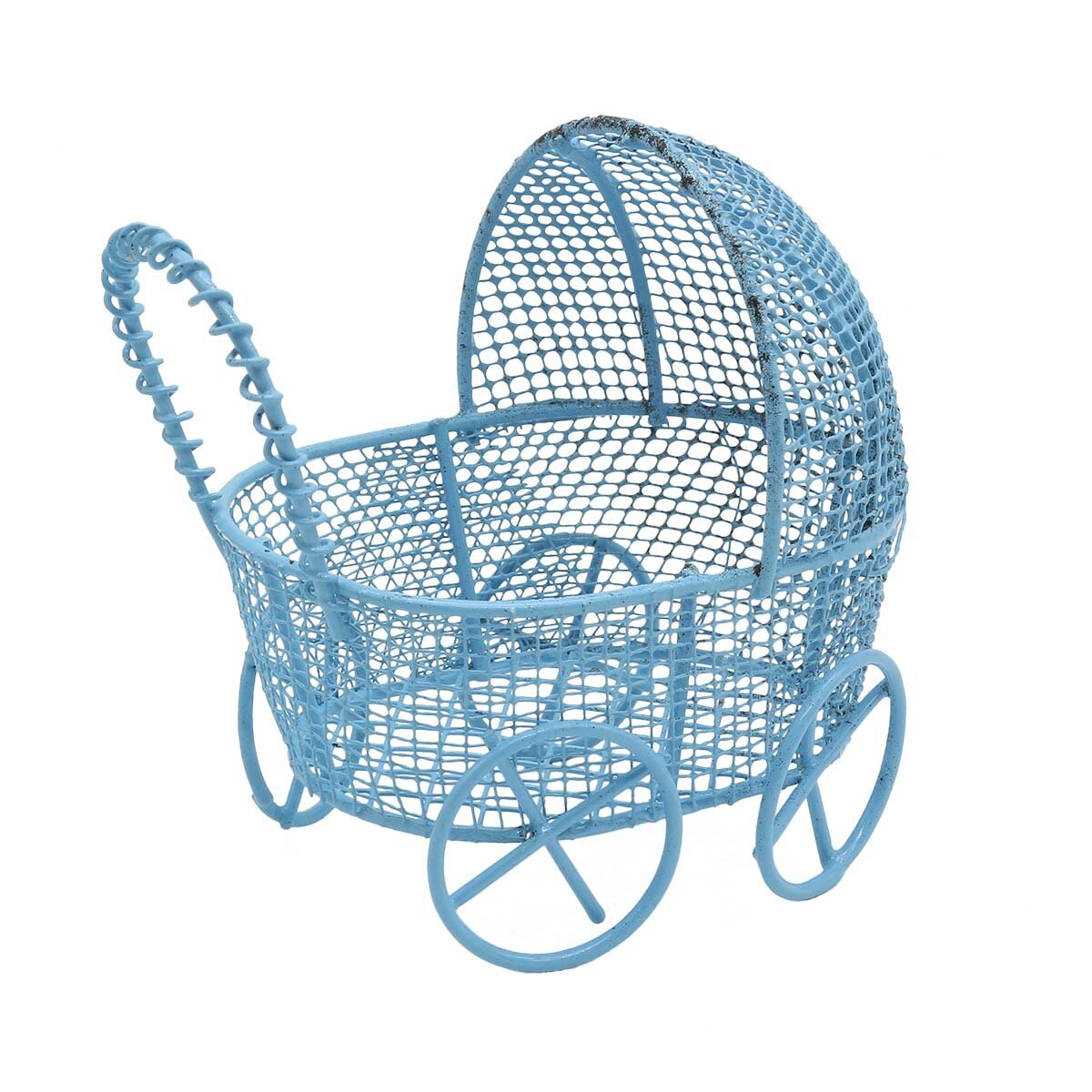 фото AR124 Металлическая колясочка, 7*7см