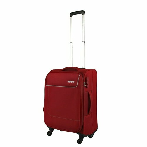 Чемодан American Tourister, 50 л, размер S, бордовый