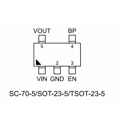 Микросхема RT9193-33PB 3.3V