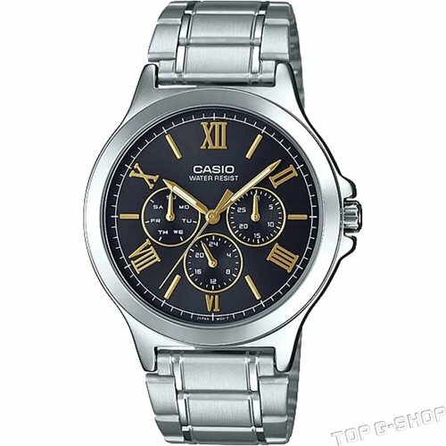 фото Наручные часы casio ltp-v300d-1a2, серебряный, черный