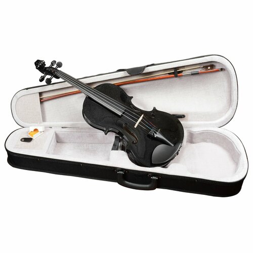 Скрипка ANTONIO LAVAZZA VL-20 BK 1/2 чёрная черный чехол ручка для чемодана шкафа ручка для костюма держатель для чехла твердая ручка фурнитура в китайском стиле антикварные кожа