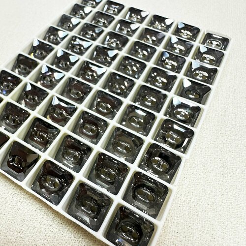 Квадратные Пуговицы Swarovski 10мм 5 шт 942₽