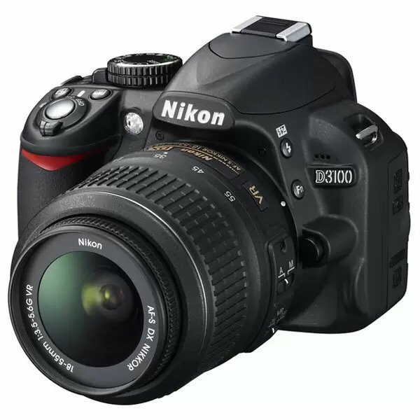 Фотоаппарат Nikon D3100 Kit AF-S DX NIKKOR 18-55mm f/3.5-5.6G, черный