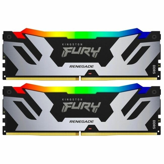 Оперативная память KINGSTON FURY Renegade RGB DIMM DDR5 96GB (2x48GB) 6000 MHz (KF560C32RSAK2-96)