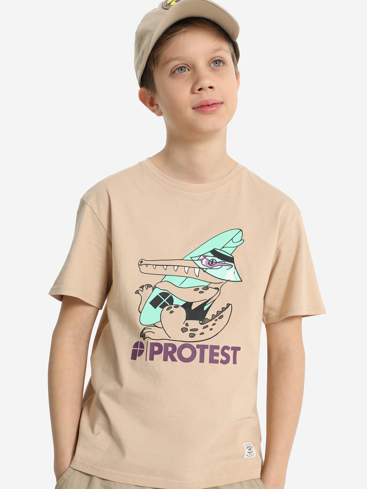 Футболка PROTEST, размер 170-176, бежевый