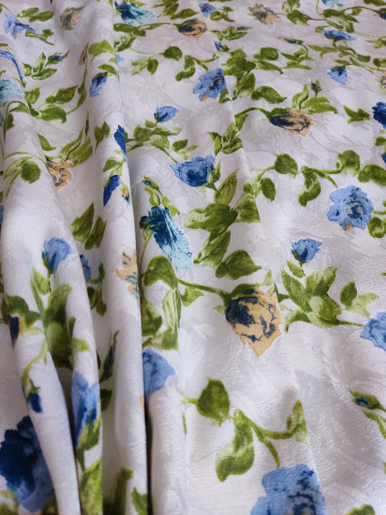 Шторы с цветами в стиле Прованс Кантри. Ширина 140 высота 180 см/1 шт/на тесьме. Для дома и дачи гостиной кухни спальни детской.