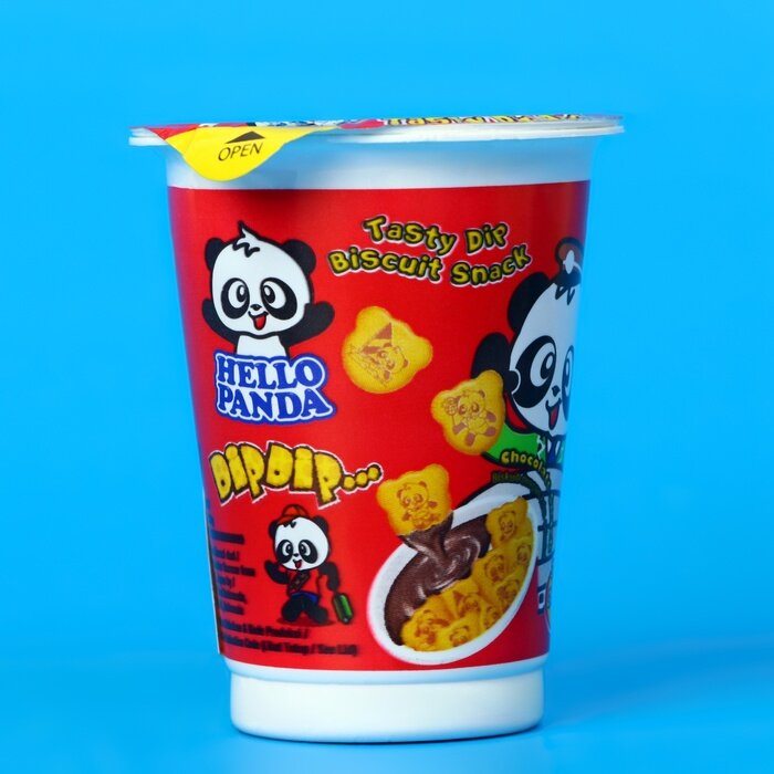 Печенье Meiji Hello Panda Dip Dip с шоколадом, 20 г