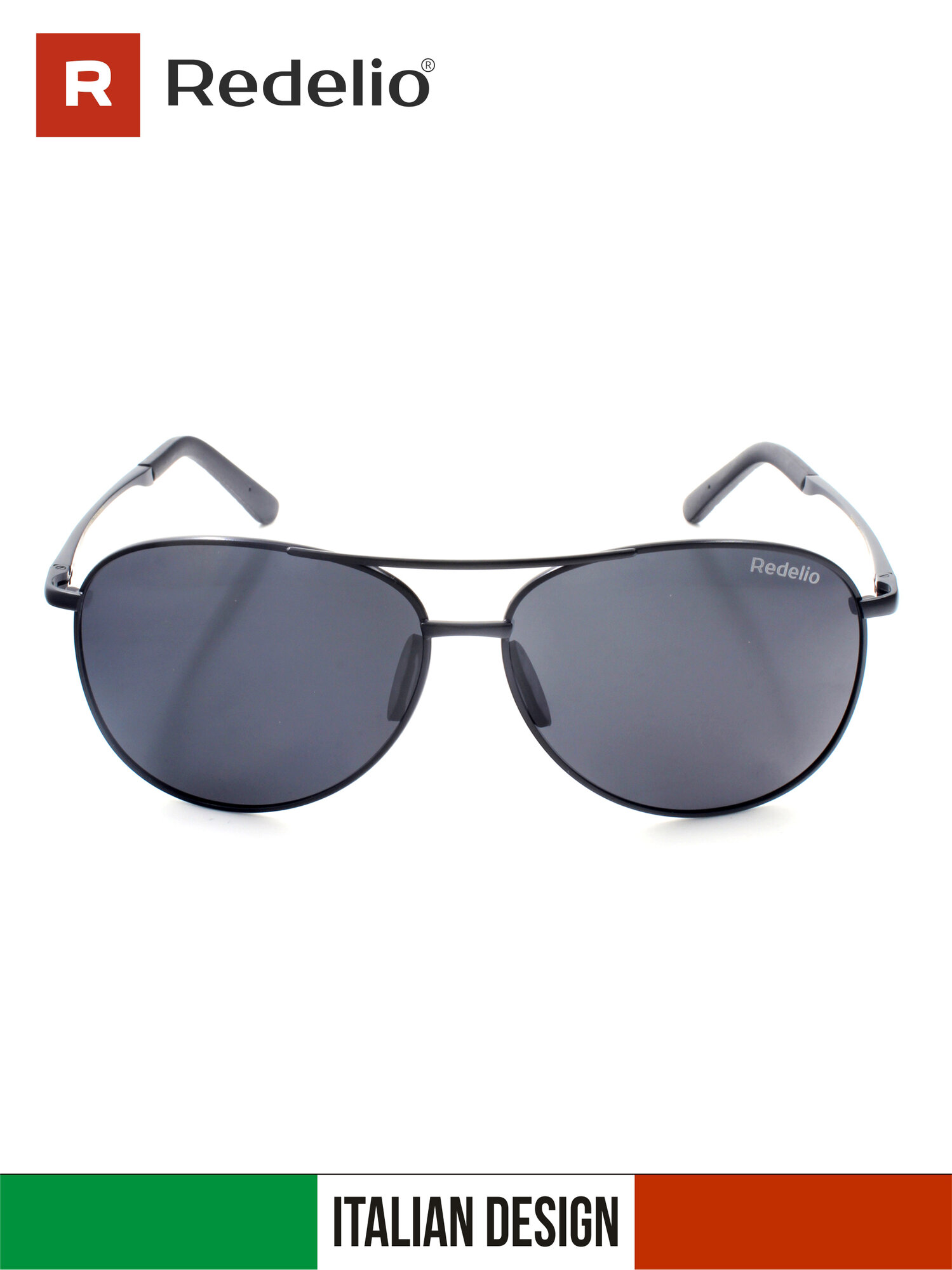 Солнцезащитные очки Redelio, черный — фото 1