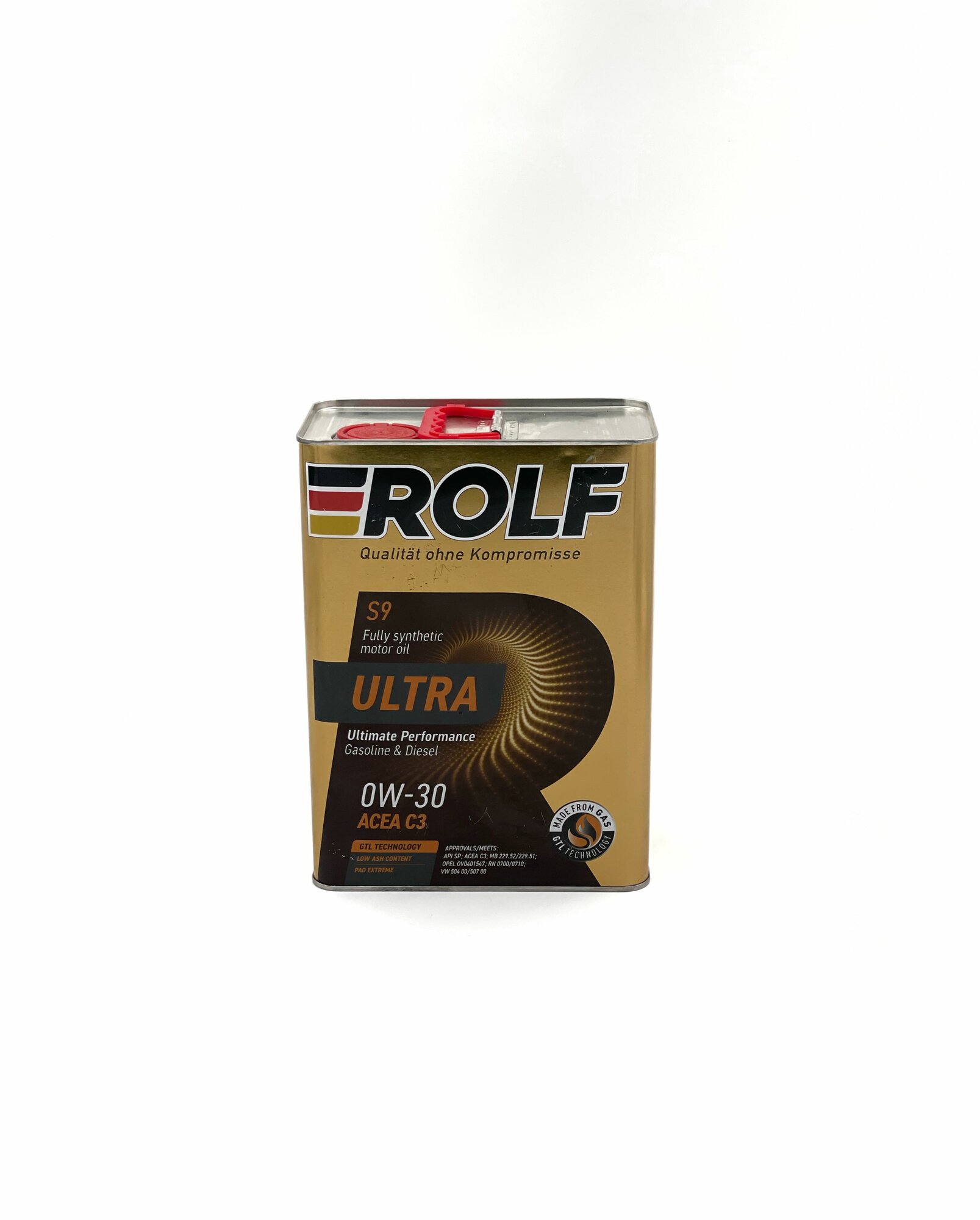 Масло моторное Rolf S9 Ultra 0w-30, синтетическое 4л