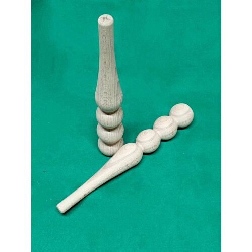 Ножка мебельная 2шт/ ножка деревянная фигурная/ мебельная опора 25см