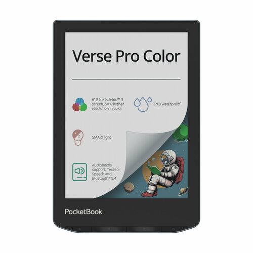 Электронная книга PocketBook 634 Verse Pro Color WW 19999₽