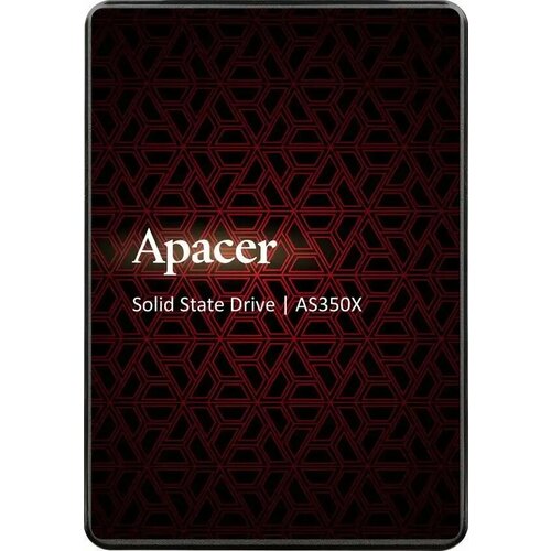 SSD накопитель Apacer AS350X 256ГБ 25 SATA III SATA rtl ap256gas350xr-1 1856₽