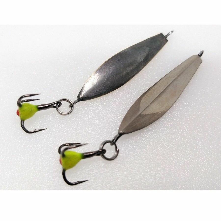 Зимняя блесна Маралистик120 32мм нейзильбер