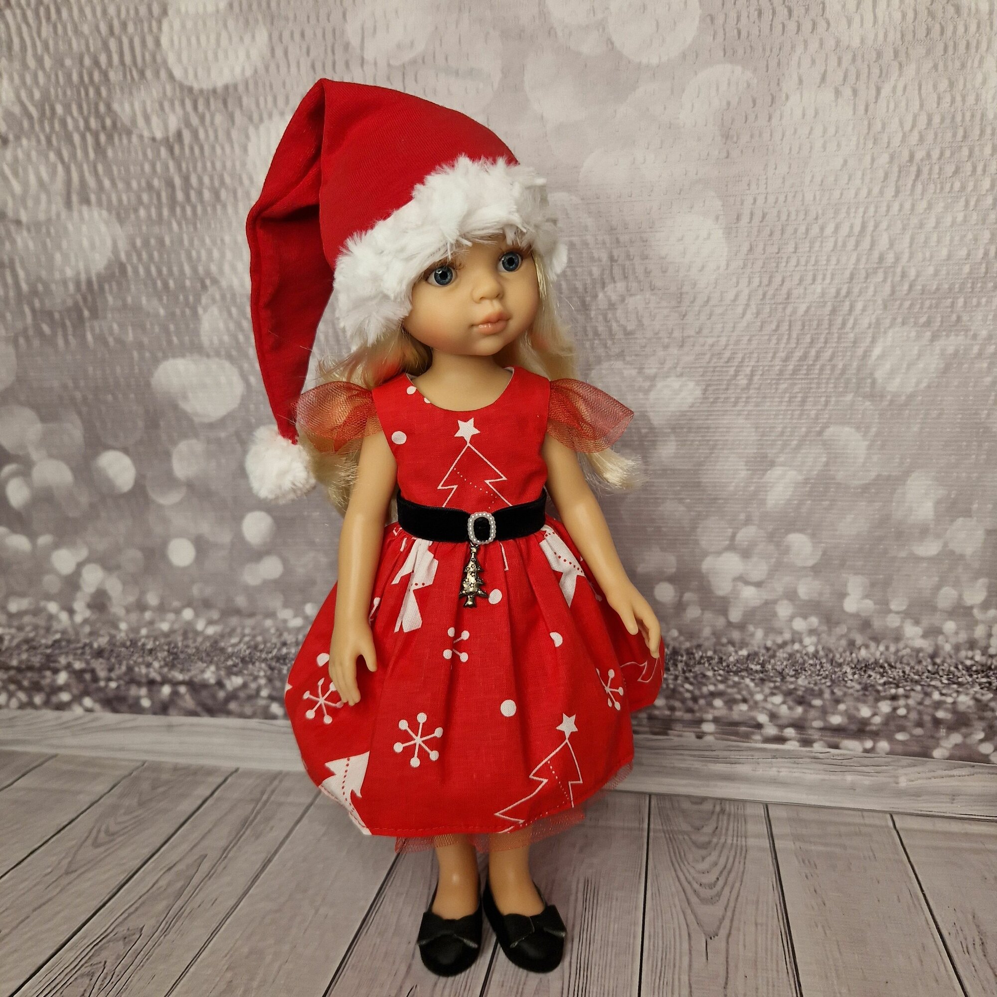 Платье для куклы с обувью Paola Reina 32см