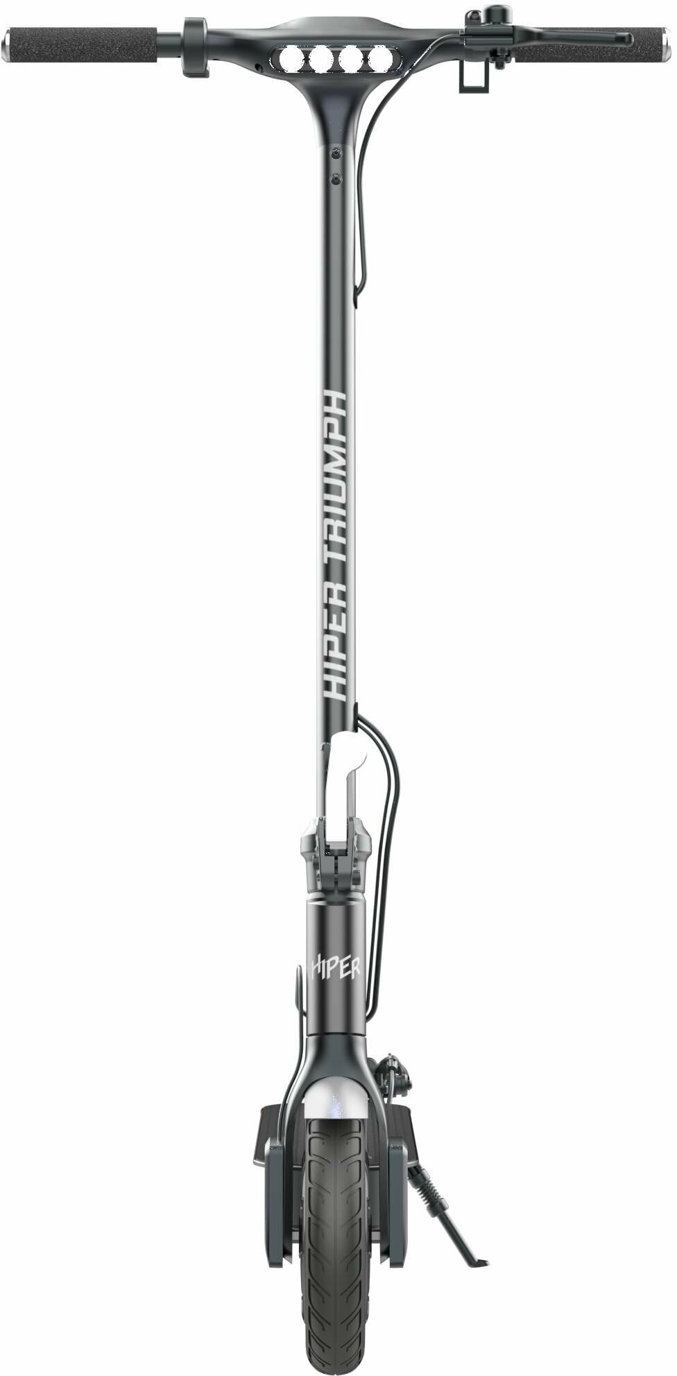 Электросамокат HIPER Triumph X101 Space Gray, колеса 10” шины надувные шины, 400 Вт мотор, батарея 10,4Ач(36В,375Втч), д — фото 1