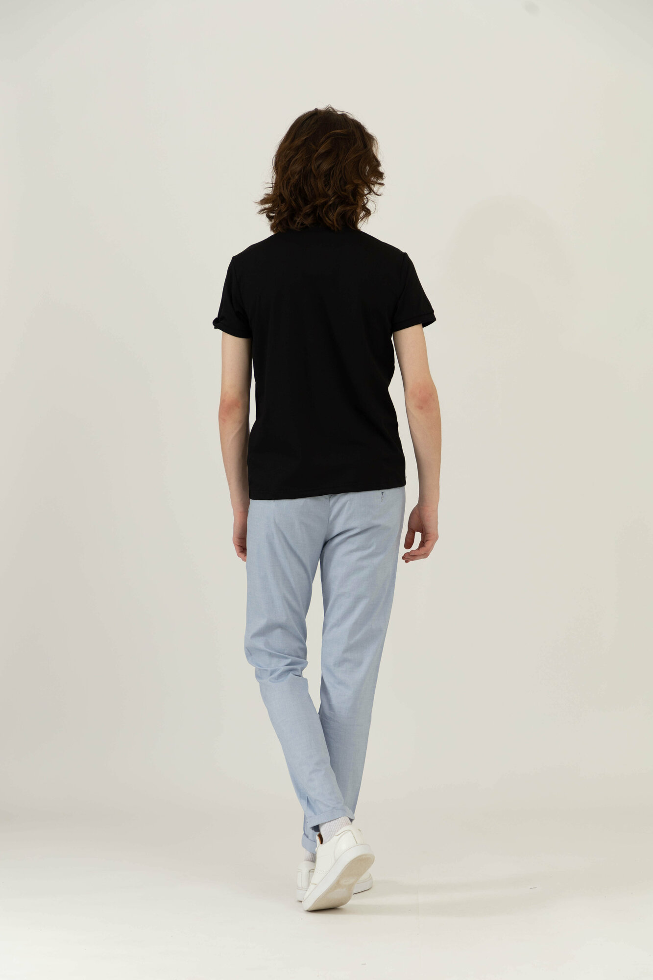 Поло спортивное TERRA PRO, размер S, black — фото 1