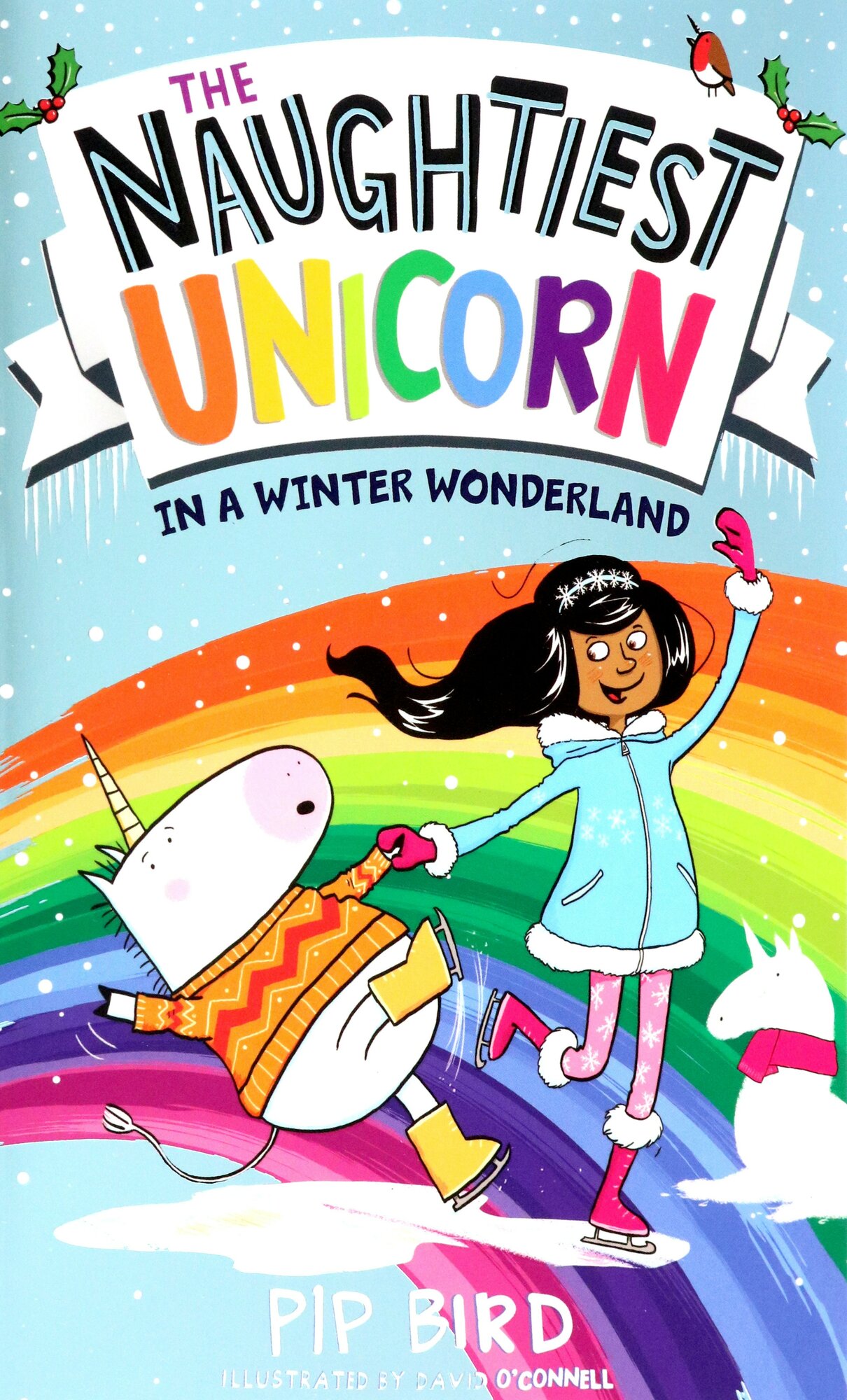 The Naughtiest Unicorn in a Winter Wonderland   Книга на Английском