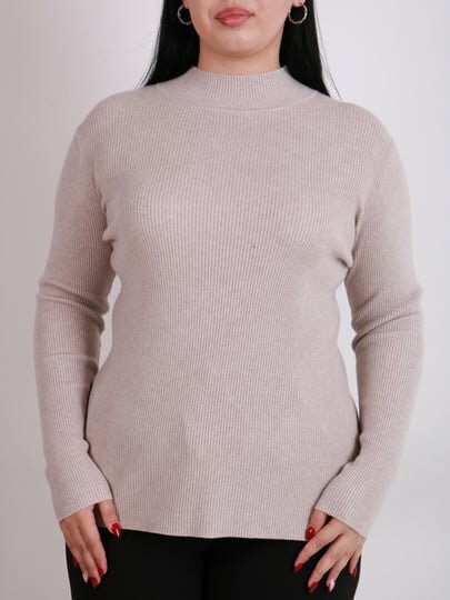 Свитер , размер L, светло-бежевый — фото 1