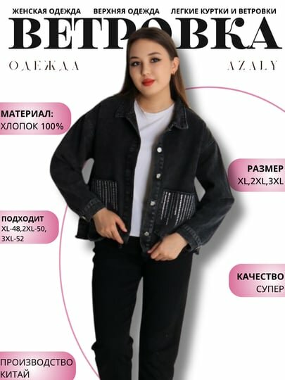 Куртка джинсовая