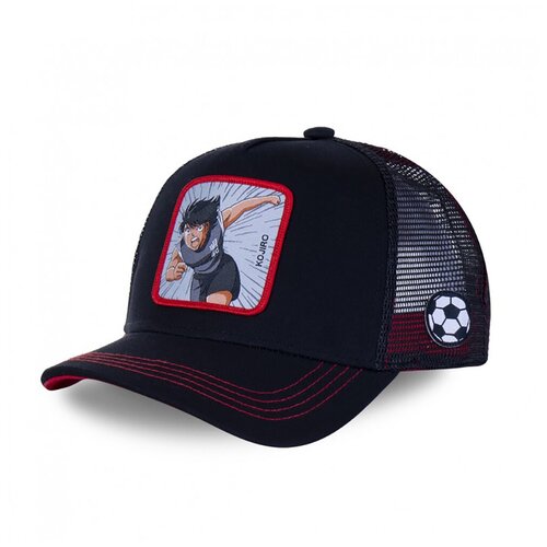 бейсболка с сеточкой capslab cl tsu 1 tsu2 captain tsubasa ozora размер one Бейсболка Capslab, размер OneSize, черный