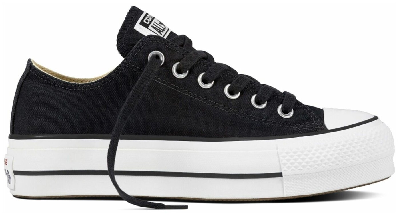 Кеды женские Converse Chuck Taylor All Star Lift 560250 низкие черные 