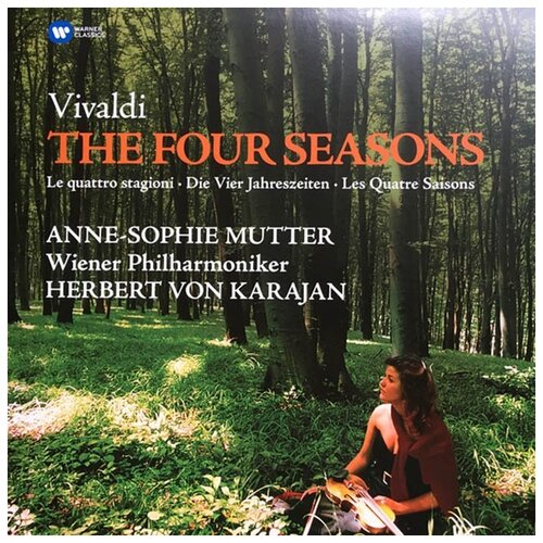 Warner Bros. Anne-Sophie Mutter, Herbert von Karajan, Wiener Philharmoniker. Vivaldi: The Four Seasons (виниловая пластинка)