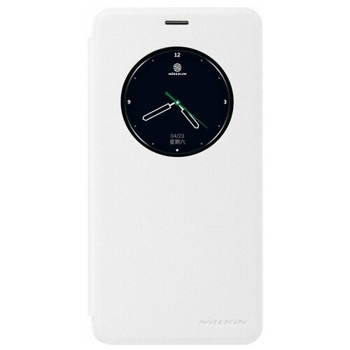 фото Чехол-книжка nillkin sparkle flipcover для meizu m3s (белый)