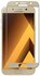 Защитное стекло с золотой рамкой для Samsung Galaxy A5 2017