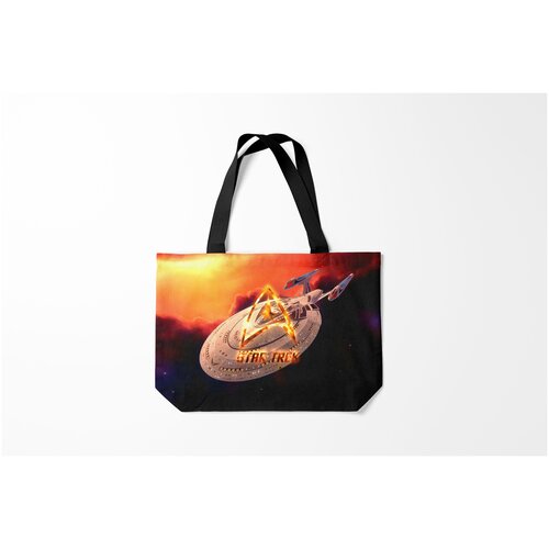 фото Сумка-шоппер / 46х35 см / сериалы / разное звездный путь burnettie