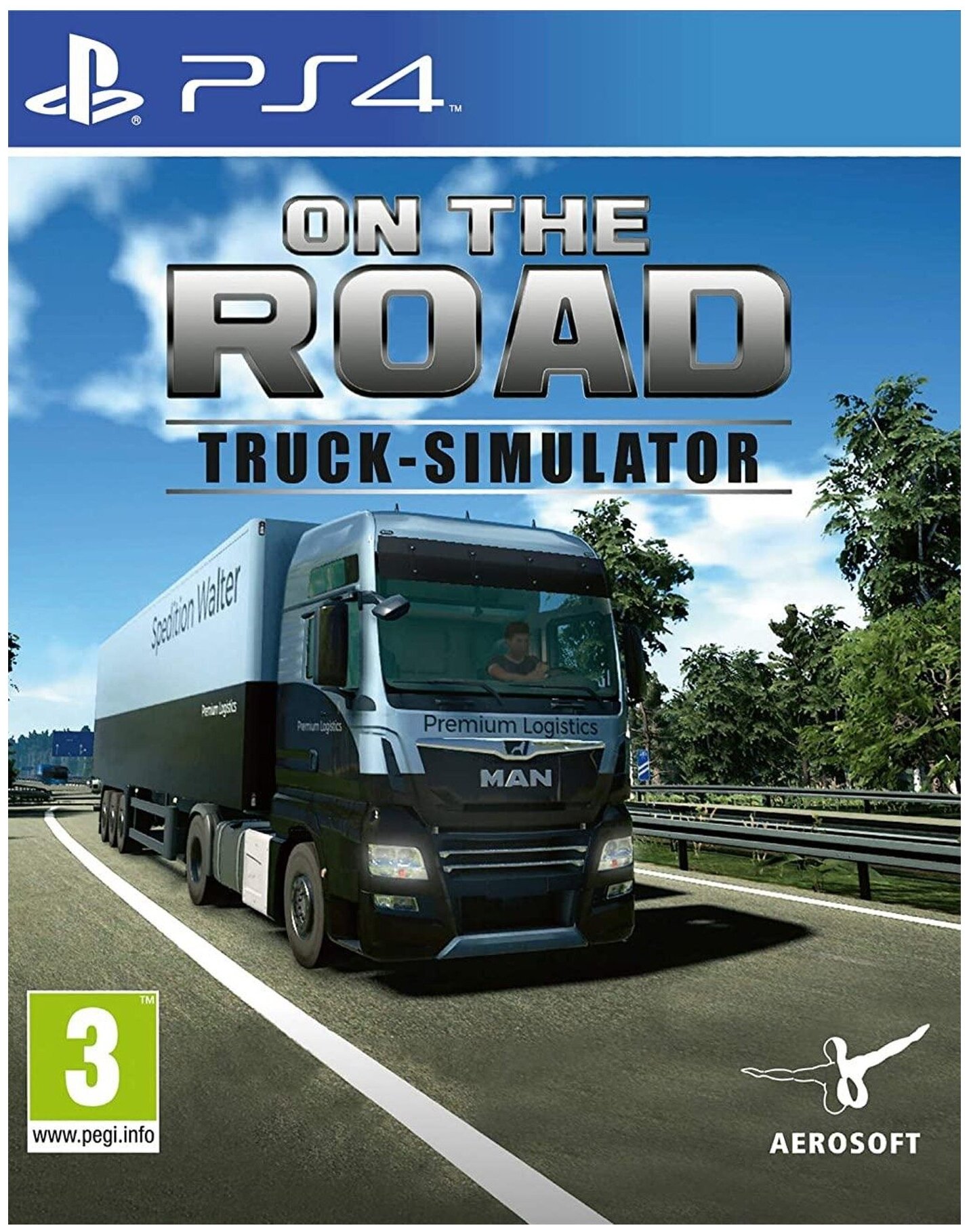 On The Road Truck Simulator [PS4 английская версия]