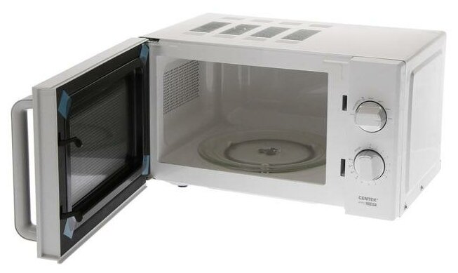 Микроволновая печь Centek CT-1576, 700 Вт, 20 л, 6 режимов, белая - фотография № 3