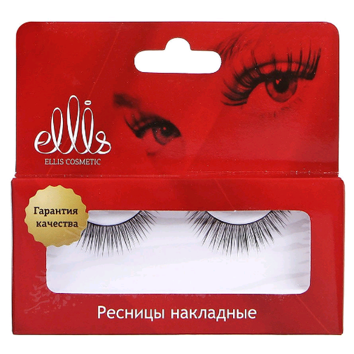 Накладные ресницы Ellis Cosmetic Ellis Cosmetic Ресницы накладные на клеящейся основе (черные) (nr 030r)