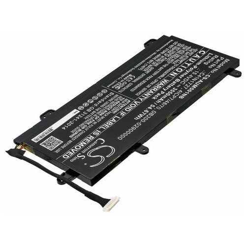 Аккумулятор для Asus GM501GM-EI017T, GM501GS-XS74, GM501GM-EI007T, GM501GS-EI017T, GM501GM-0021A8750H (C41N1727, 0B200-02900000, 4ICP7/48/70) аккумулятор для ноутбука asus rog zephyrus gm501gm c41n1727