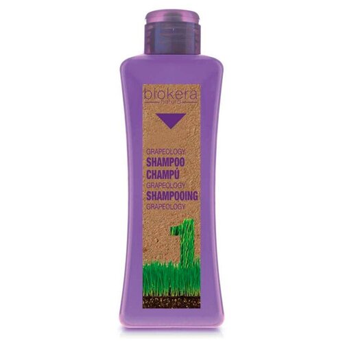 Шампунь с виноградной косточкой 300 мл/ Biokera Grapeology Shampoo, Salerm (Салерм) 300 мл увлажняющий шампунь 300мл biokera moisturising shampoo salerm салерм 300 мл