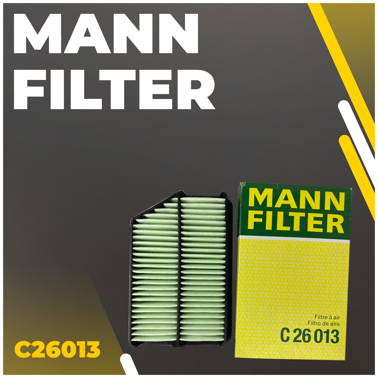 [C26013] MANN-FILTER Фильтр воздушный - фото №5