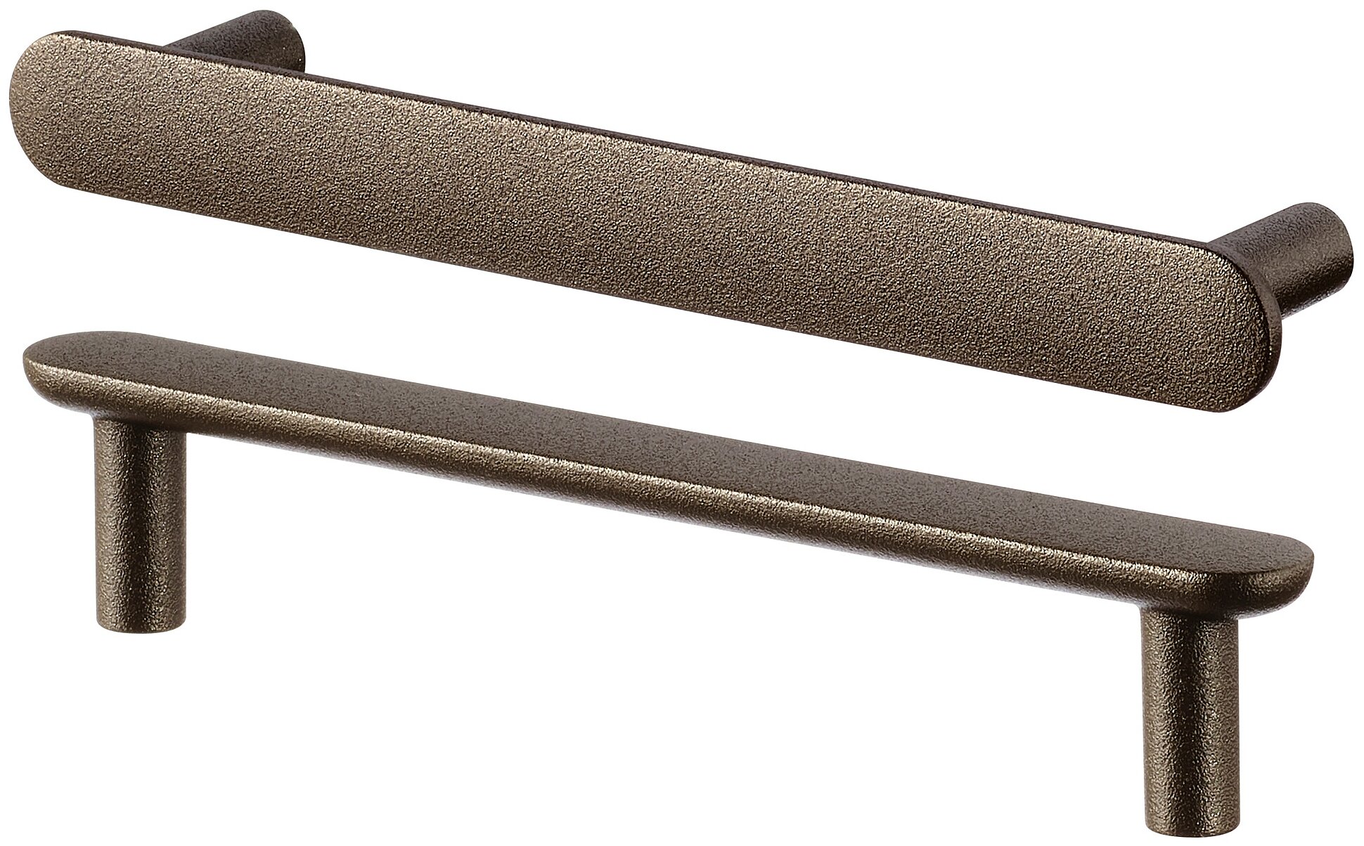 Ручка мебельная ИКЕА НИДАЛА, 2 шт., длина: 15.4 см, бронза