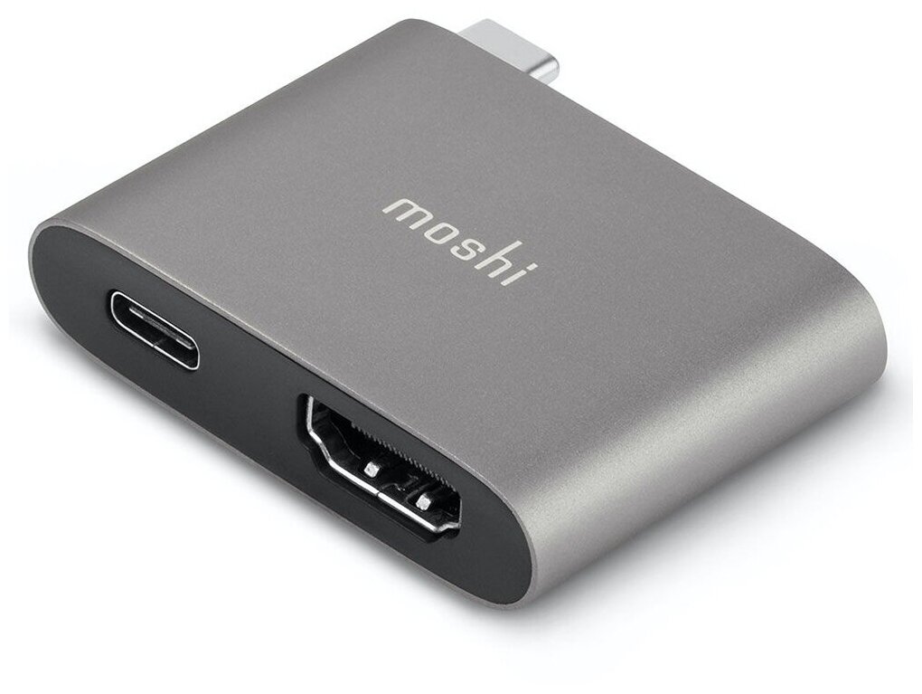 Переходник Moshi USB-C to HDMI серый (99MO084272)