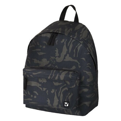 фото Рюкзак brauberg, универсальный, сити-формат, серый, камуфляж, 20 литров, 41х32х14 см, 225367