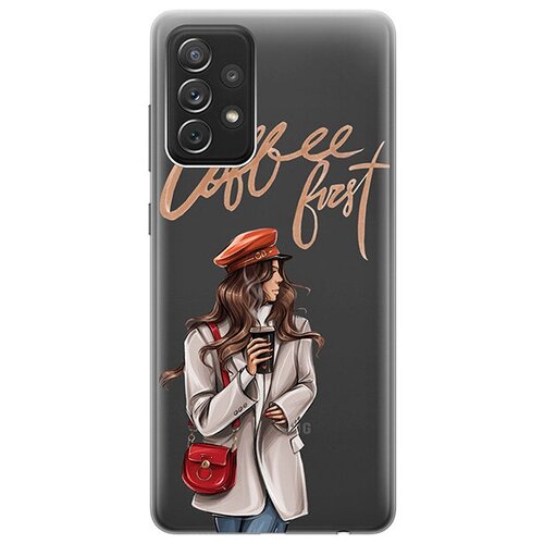 RE: PA Чехол - накладка Transparent 3D для Samsung Galaxy A72 с принтом Cofee First re pa чехол накладка transparent для samsung galaxy s20 fe с 3d принтом cofee first