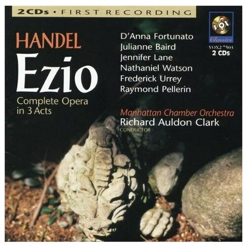 HANDEL: Ezio, HWV 29