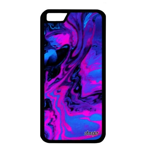 фото Защитный чехол на мобильный // iphone 6s // "волны" стиль живопись, utaupia, фиолетовый