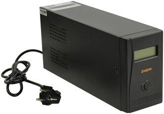 ИБП ExeGate Power Smart ULB-800.LCD.AVR.4C13.RJ.USB <800VA/480W, LCD, AVR, 4*C13, RJ45/11, USB, металлический корпус, Black>